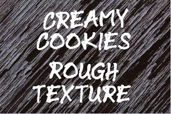 CreamyCookies font