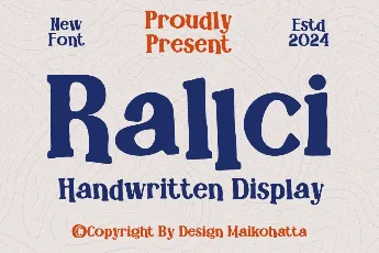 Rallci font