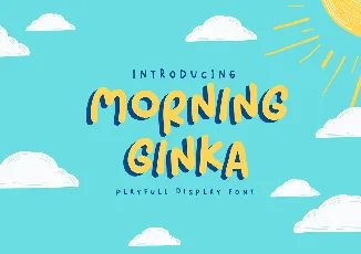 Morning Ginka font