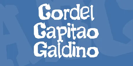 Cordel Capitao Galdino font