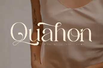 Quahon font