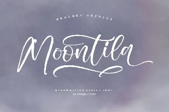 Moontila font