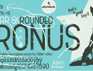 Cronus font