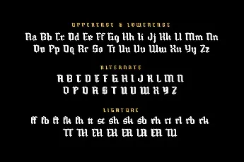 Ulminost font