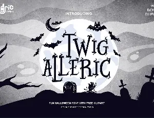 Twig Alleric font