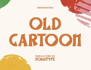 OldCartoonDemo font