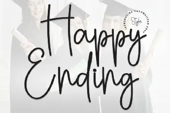 Happy Ending font