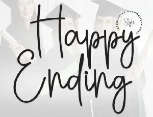 Happy Ending font