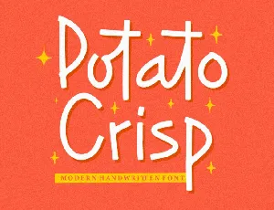 Potato Crisp font