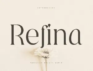 Refina font