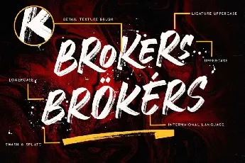 Crackers Brusher Free font