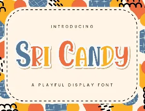 Sri Candy font