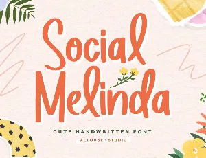 Social Melinda font