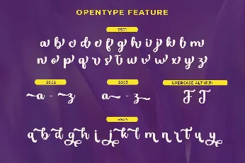 Lhetyan Script font