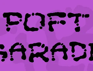 Poft Sarade font