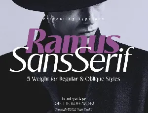 Ramus Sans Family font