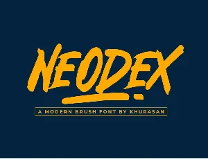 Neodex font