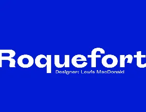 Roquefort Family font