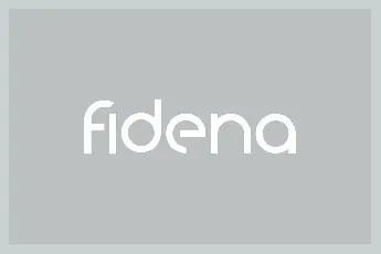 Fidena Sans Serif font