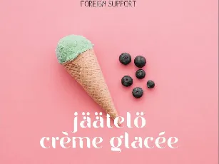 Gelato Soft Typeface font