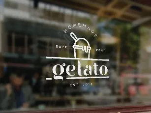 Gelato Soft Typeface font