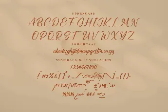 Mattrinah font