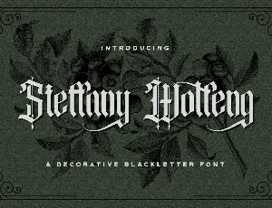 Steffany wolfeng font