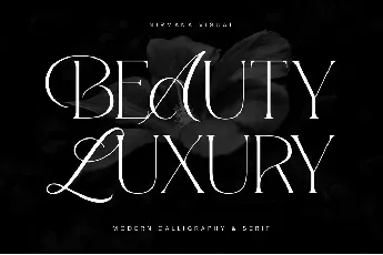 Beauty Luxury font