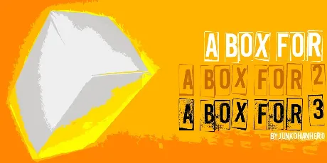 A Box For font