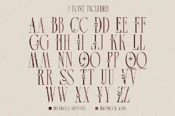 Broshock font