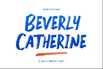 Beverly Catherine font