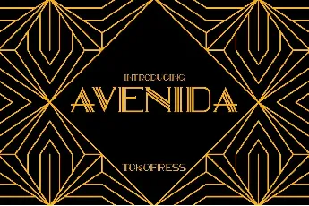 AVENIDA font