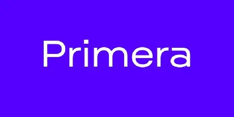 Primera Family font