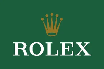 Rolex Logo font