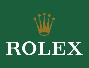 Rolex Logo font