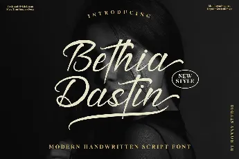 Bethia Dastin font