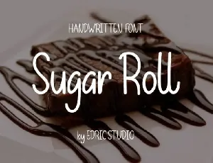 Sugar Roll Handwriting font