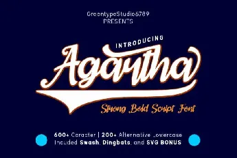 Agartha Script font