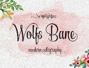 Wolfsbane font