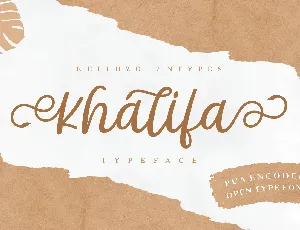 Khalifa font