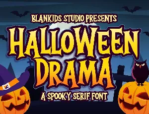 Halloween Drama font