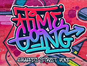 Timegoing font