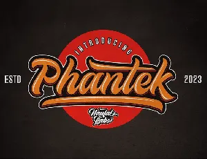 Phantek font