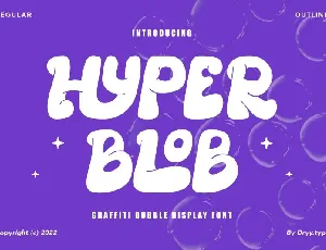 Hyper Blob font