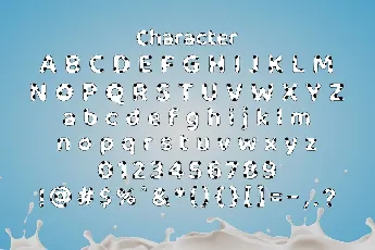 Milky Nice Display font