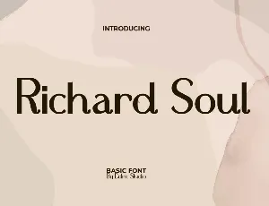 RichardSoulDemo font