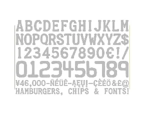 Credit Card font