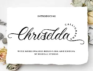 Chriselda font