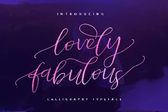 Lovely Fabulous Script font