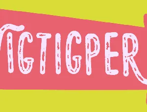 Vigtigper DEMO font